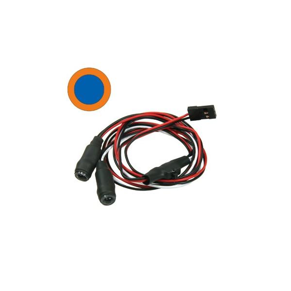 �y�l�R�|�X�Ή��z�C�[�O��(EAGLE)/LED-05-BL-OR/5mm�C�J�����OLED���C�g�E�^�C�v1[��:�u���[,�O�I�����W]4.8~6V�Ή�