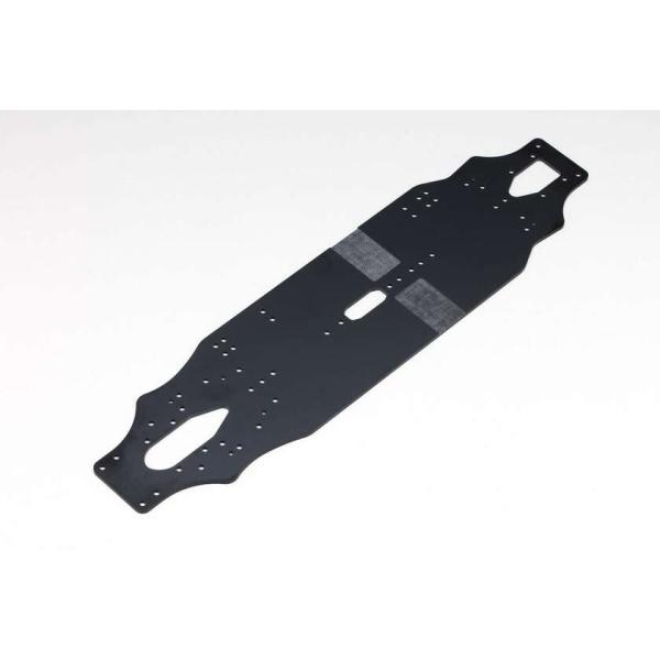 YOKOMO ヨコモ MS1.0 用 シャーシ　シルバーカーボン製　2.5㎜ YOKOMO（ヨコモ） /MS-002S/MS1.0用 2.5mm厚 FRP製メインシャーシ