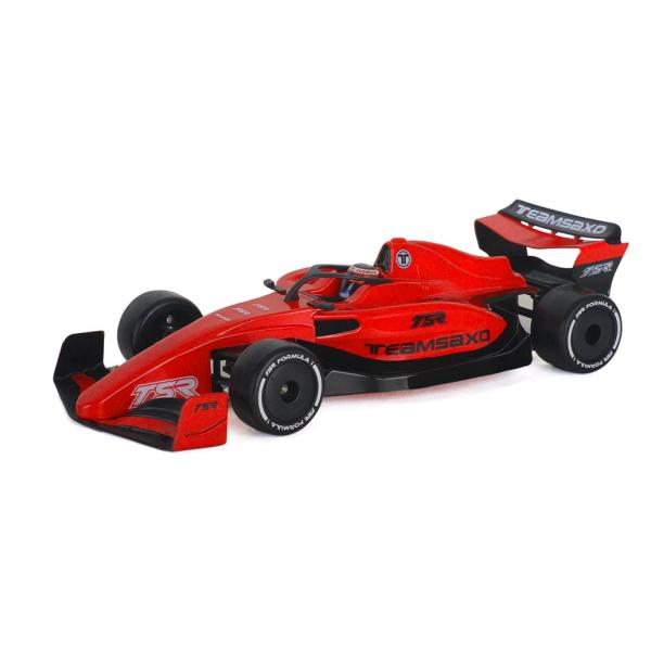 本製品にはボディ本体に加え、ヘルメット、ハロ、ミラーが付属しています。近年のF1マシンにみられる細身のスタイルを取り入れ、空力面を重視した造形となっています。ボディはカットラインの自由度が高く、ユーザーが求める車高に合わせて調整することで、...