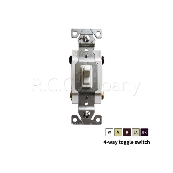 EATON社アメリカンタンブラースイッチ4路 黒・白2個set適合検査合格品 Amazon.co.jp: EATON アメリカンスイッチ 片切タンブラー