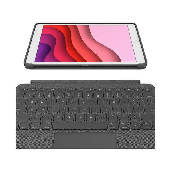 Logicool COMBO TOUCH iPad第7世代用キーボードカバー Combo TouchキーボードケースiPad用 |ロジクール