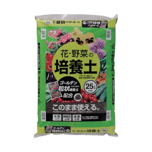 他サイト： IRIS 524465 花・野菜ノ培養土 ゴールデン粒状培養土配合 25L 1袋入 IRIS HYG25L 園芸用品 緑化用品 園芸資材 代引不可の商品画像