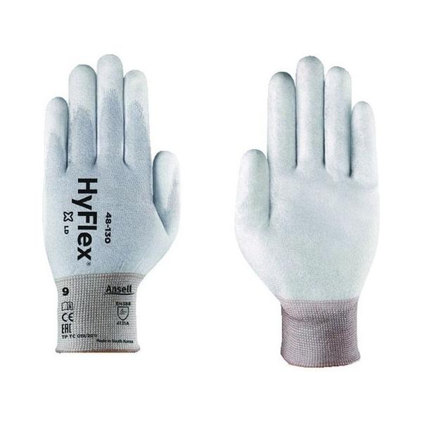 アンセル 静電気対策手袋 ハイフレックス 48-130 Lサイズ 481309 代引不可