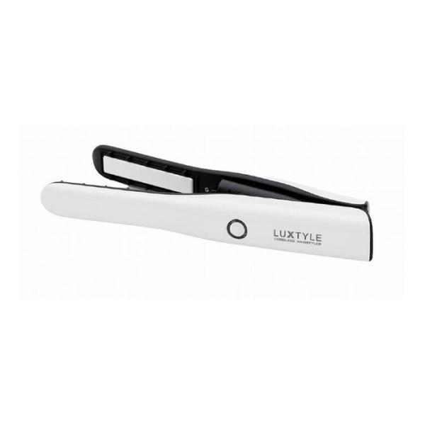 新品未使用RACOURIトリートメント3本+UNIXヘアアイロン+おまけ ヒーローグリーン コードレスヘアアイロン HS410-W ホワイト