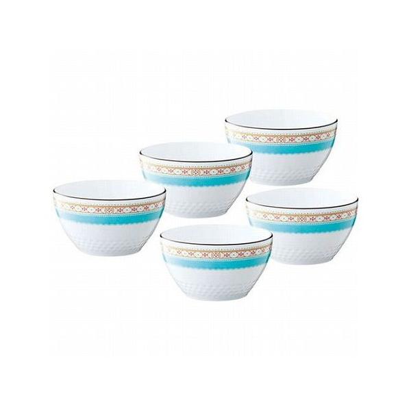 ノリタケ ハミングブルー 11cmボウル5個セット φ11×6.1cm C6091536 代引不可