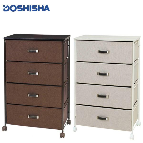 布製チェスト チェシー 4段60W 簡単組立 布製ボックス 小物収納 衣類