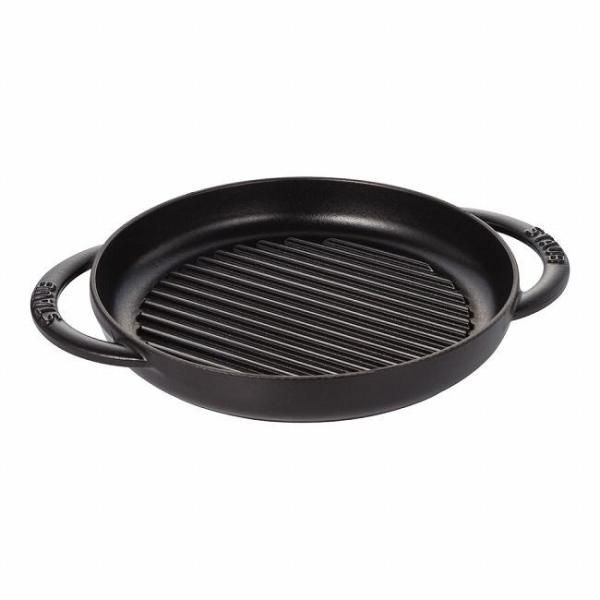 ストウブ ピュアグリル 30cm 40511-521 ブラック AGL8108