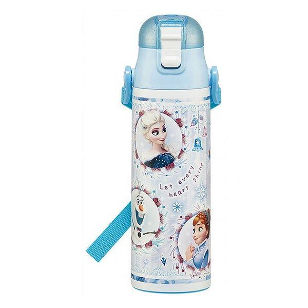 スケーター 超軽量 保冷 ステンレス 水筒 ボトル 直飲み 580ml アナと雪の女王24 キャラクター かわいい 可愛い 子ども 子供 ランチ SDC6N Skater
