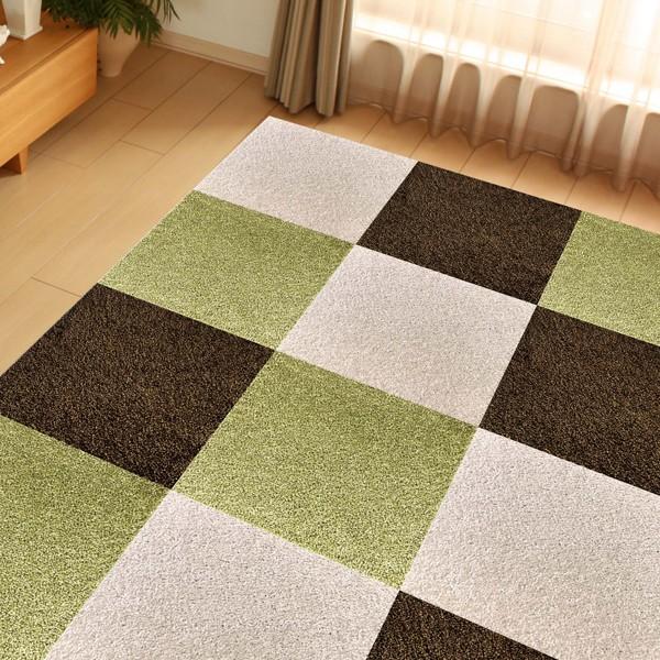 シャギータイルカーペット 40x40cm 同色10枚入り タイル タイルカーペット シャギー 滑り止め加工 手洗い 防炎 選べる9色 代引不可 Gx Shggytile4040 リコメン堂ホームライフ館 通販 Yahoo ショッピング