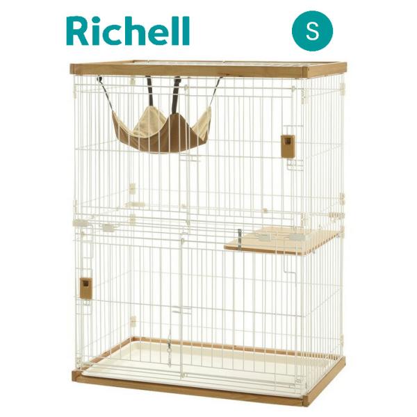 リッチェル（Richell） 木製お掃除簡単キャットサークル S 猫用 ペット