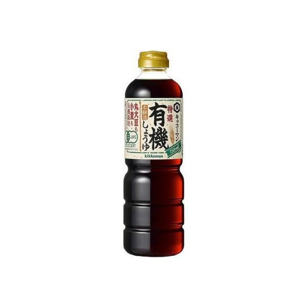 キッコーマン　特選有機しょうゆ　750ml