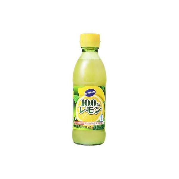 他サイト： 6個セット サンキスト 100%レモン 瓶 300ml x6 まとめ売り セット販売 お徳用 おまとめ品 代引不可の商品画像