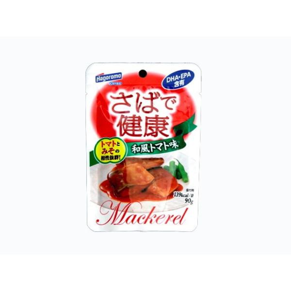 他サイト： 単品12個セット はごろもフーズ さばで健康和風トマト煮 パウチ 90g 代引不可の商品画像