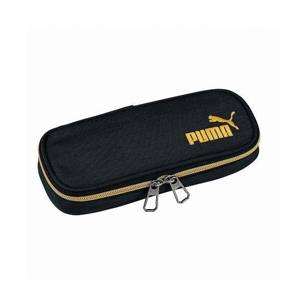 PUMA クツワ プーマ ヘザーボックスペンケース ブラック PM230BK