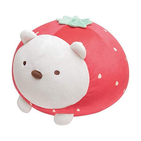 サンエックス すみっコぐらし スーパーもーちもちいちご大福クッションs しろくま My471 Te リコメン堂ホームライフ館 通販 Yahoo ショッピング