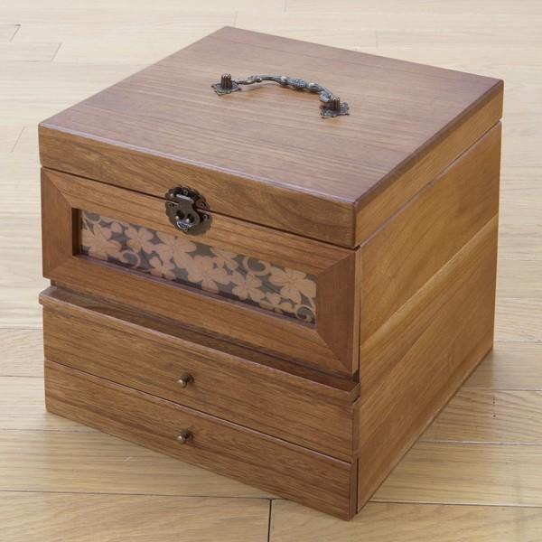 コスメボックス 切り絵風 和風 小物収納 コスメケース 収納ボックス 小物入れ 切り絵風コスメボックス 化粧品収納 木製 収納 コンパクト 代引不可 3h Kp 5500 リコメン堂インテリア館 通販 Yahoo ショッピング