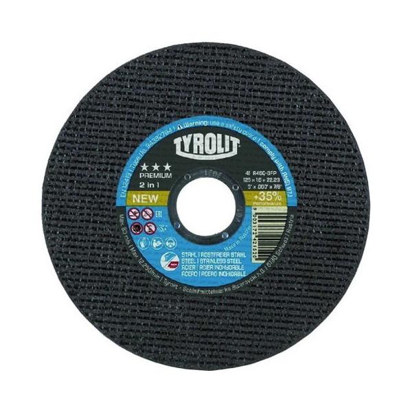 TYROLIT ؒfu v~A^Cv 125X1X22.23mm 34332792 s