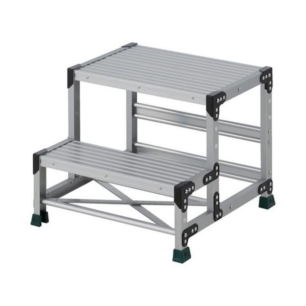 TRUSCO �g���X�R ��Ɨp���� 2�i �X�e�b�v���s200 ���T0.50m �V��600X400 TSF265 �g���i �g���ݒu�s�� ����s��