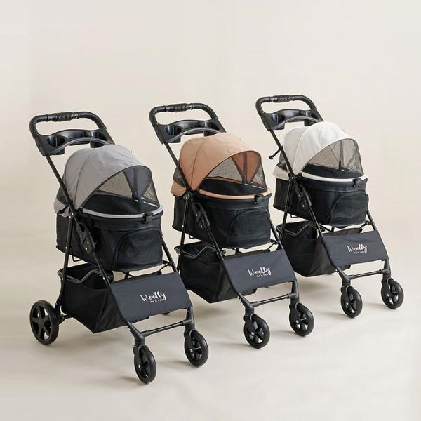 PETTOM 分離型ペットカート 折りたたみ可 ペットキャリー Amazon | PETTOM 犬 カート 分離型 ペットカート 犬用ベビーカー