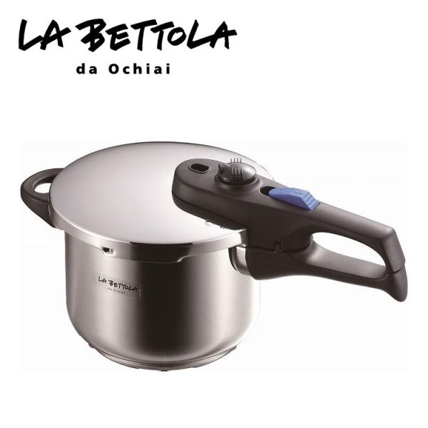 圧力鍋 ラ・ベットラ ステンレス圧力鍋3.2L レシピ付 LB-157 圧力鍋 ラ・ベットラ ステンレス圧力鍋3.2L レシピ付 LB-157