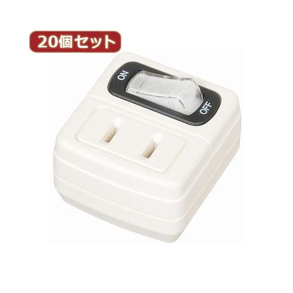 YAZAWA 20�Z�b�g �ȃG�l�^�b�v Y02F110WHX20 �Ɠd �����Ɠd OA�^�b�v