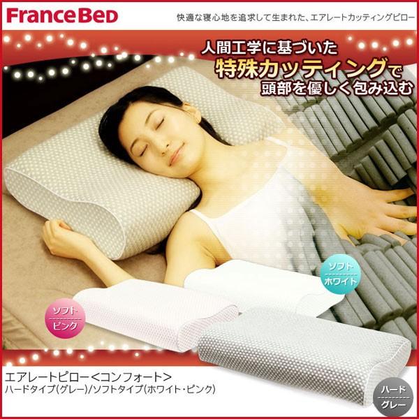 rexa × Francebed フランスベッド 低反発枕 エアレートピロー コンフォート まくら ピロー 安眠 寝具 高級枕 最高級