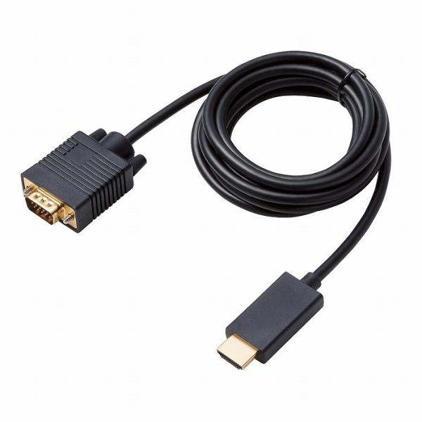 �G���R�� �ϊ��P�[�u�� HDMI-VGA 2.0m �u���b�N CAC-HDMIVGA20BK ����s��