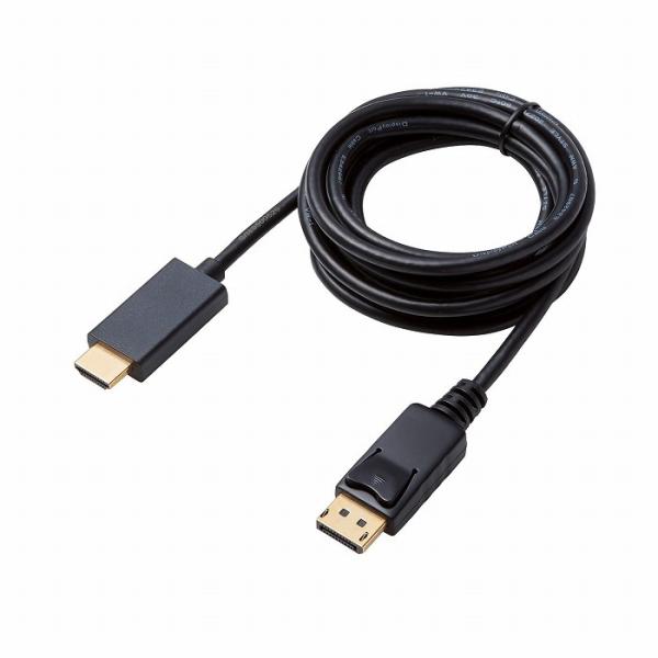�G���R�� �ϊ��P�[�u�� DisplayPort-HDMI 2.0m �u���b�N CAC-DPHDMI20BK ����s��