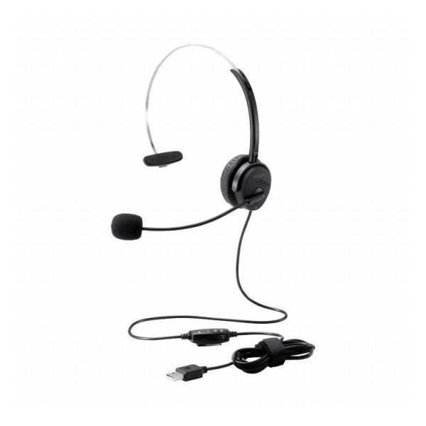 �G���R�� �w�b�h�Z�b�g �Ў� �L�� �I�[�o�[�w�b�h USB �ڑ� �e�����[�N WEB��c �I�����C������ �u���b�N HS-HP29UBK ����s��