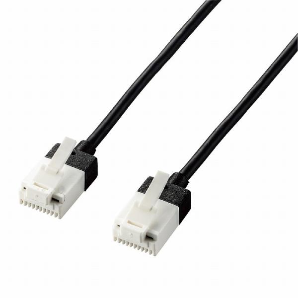 �G���R�� LAN�P�[�u�� Cat6A �X�[�p�[�X���� �c�����܂�Ȃ� 7m �u���b�N LD-GPASST/BK70 ����s�� ���[���ցi�l�R�|�X�j