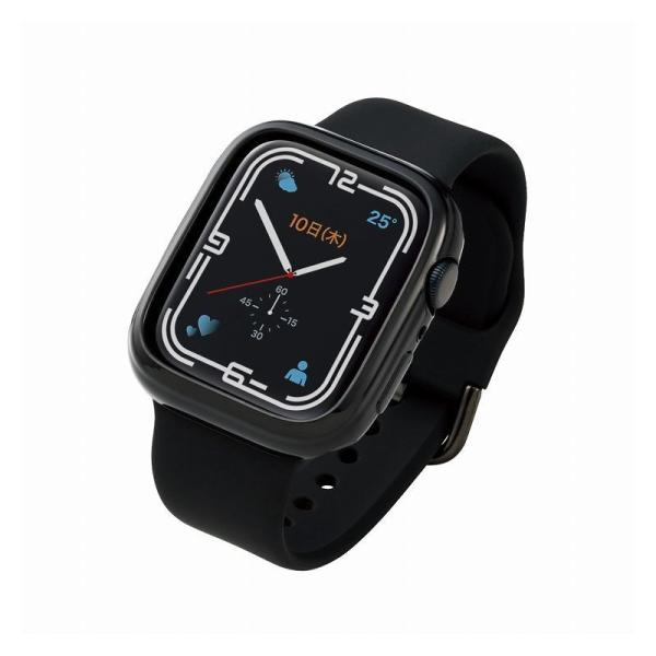 AbvEHb` یP[X op[ Series 7 45mm ʕی \tg TPU ϏՌ h~ Apple Watch fԍ A2474  AW-45BDSSJGD s [