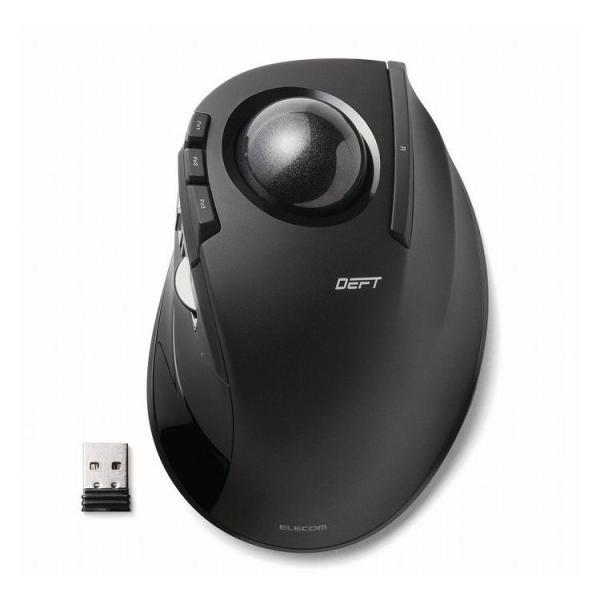 �G���R�� �g���b�N�{�[���}�E�X 8�{�^�� 34mm �� 2.4GHz ���� ���ϋv�X�C�b�` ���N�ۏ� �u���b�N�� M-DT2DRBK M-DT2DRBK ����s��