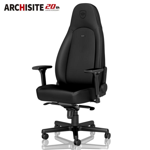 �Q�[�~���O�`�F�A noblechairs ICON BLACK EDITION �m�[�u���`�F�A�[�Y ���b�L���O �A�[�����X�g �u���b�N �G�f�B�V���� ����s��