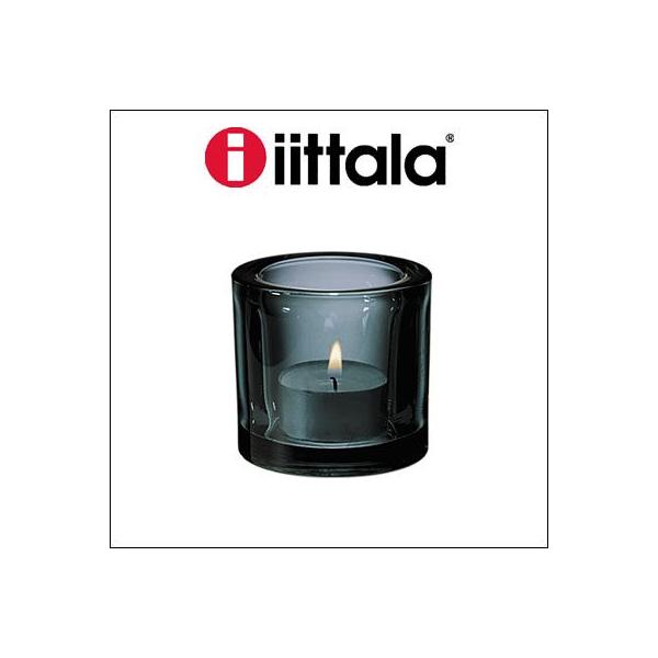 iittala イッタラ Kivi キャンドルホルダー 60mm グレー