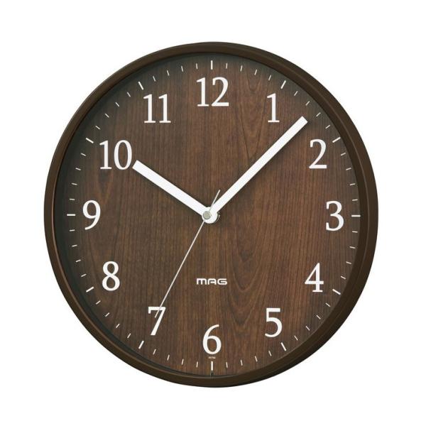 壁時計 ノア精密 MAG 掛時計 梓 W-742-BR-Z (時計) 価格比較 - 価格.com