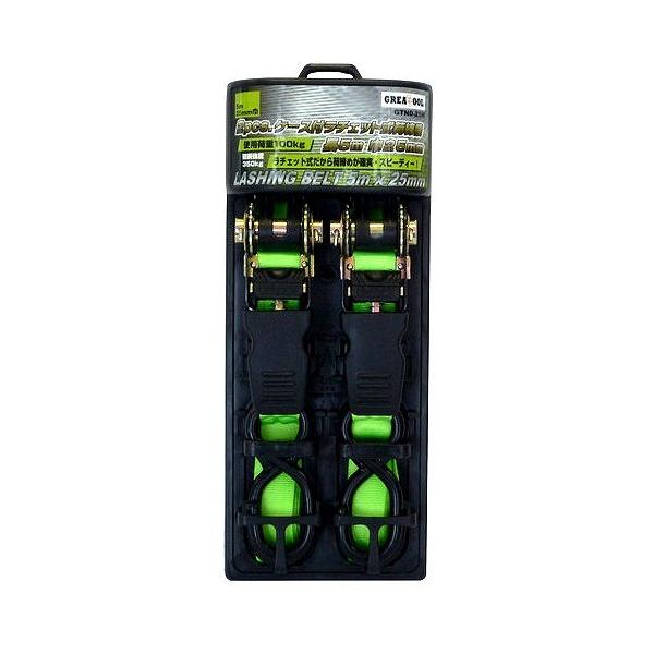 GREATTOOL �O���C�g�c�[�� 2PC���`�F�b�g���x���g�ג��@ 25mm×5m GTND-25W