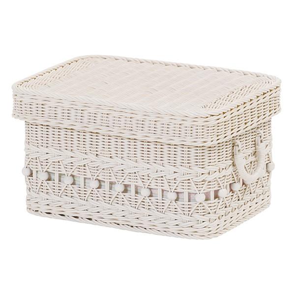 小物入れ ホワイト ラタン バスケット」の人気商品一覧 | 安い