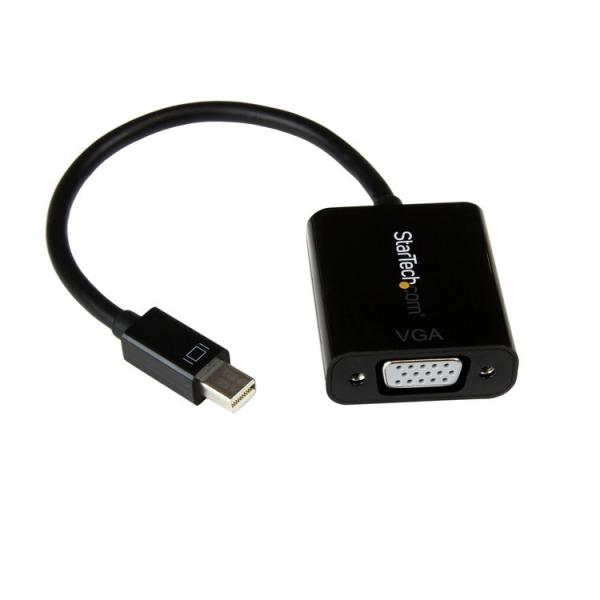 STARTECH.COM LTD MDP2VGA2 Mini DisplayPort 1.2-VGAϊA_v^ ~jfBXvC|[g mDP Mini DP IX-VGA RGB D-Sub15s X Ro[^ s