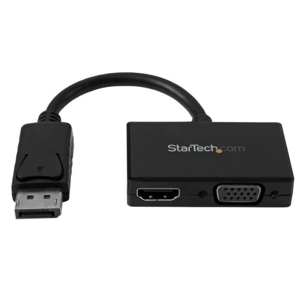STARTECH.COM LTD DP2HDVGA gxAVA_v^ c[C 2-in-1 DisplayPort fBXvC|[g - HDMI VGAϊA_v^ s