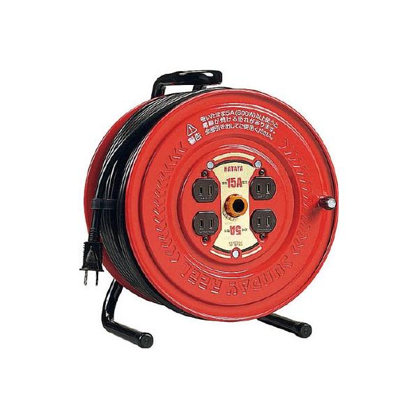 他サイト： ハタヤ サンデーリール 単相100Ｖ 50ｍ GS-50 コードリール・延長コード・コードリール100Ｖの商品画像
