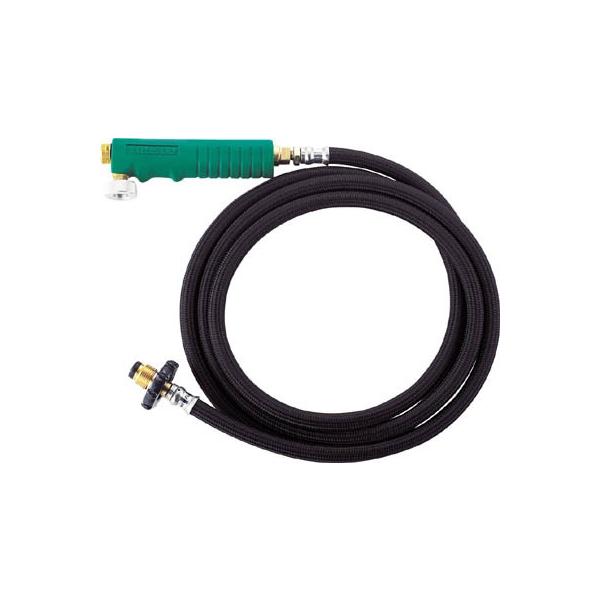 TRUSCO(トラスコ) プロパンバーナー用ホース 2M バルブ付 TB-H2MB 2mvetro TRUSCO プロパンバーナー用ホース 2M バルブ付 TB-H2MB 溶接用品・ガス