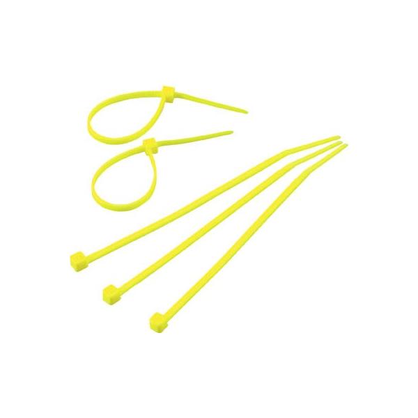 TRUSCO �J���[�P�[�u���^�C �� ��4.8X250mm�ő匋����68 �W���^ TRCVR-250 Y �d�ݔz�����i�E�P�[�u���^�C