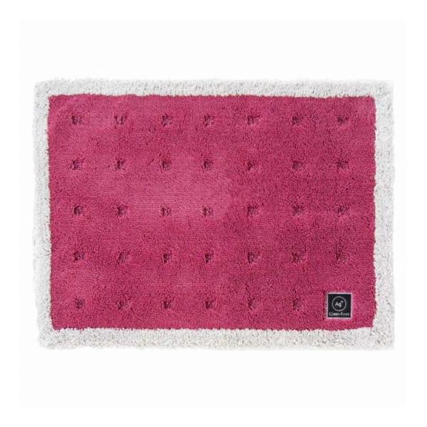 他サイト： バスマット 乾度良好 Ag+ クリーンフット 50×70cm ピンク オカ 代引不可の商品画像