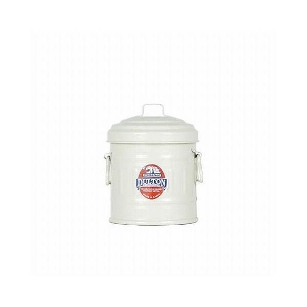 MICRO GARBAGE CAN IVORY �}�C�N�� �K�x�[�W�J�� 100-244IV DULTON �_���g�� ������� ���킢�� ����s��