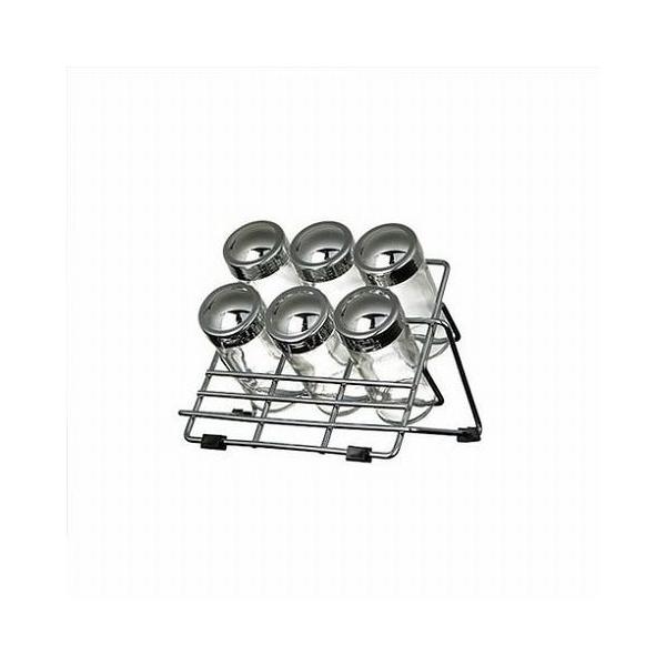 6 BOTTLE SPICE RACK 6{g XpCX bN CH01-K14 DULTON _g  킢 s