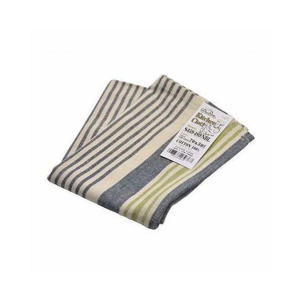 KITCHEN CLOTH NAVY/LIME GREEN Lb` NX S459-189NBL DULTON _g  킢 s