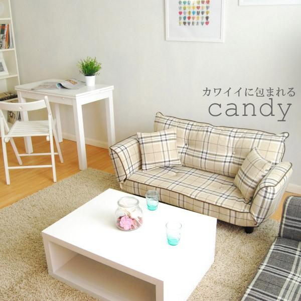 超高品質で人気の B company キャンディ CANDY 2P ソファ イエロー 2人