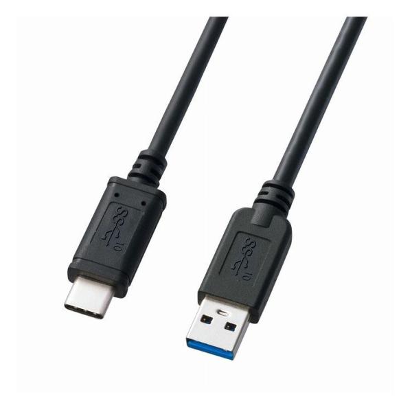 �T�����T�v���C USB3.1 Gen2 Type C-A�P�[�u�� �u���b�N�E0.5m KU31-CA05 ����s��