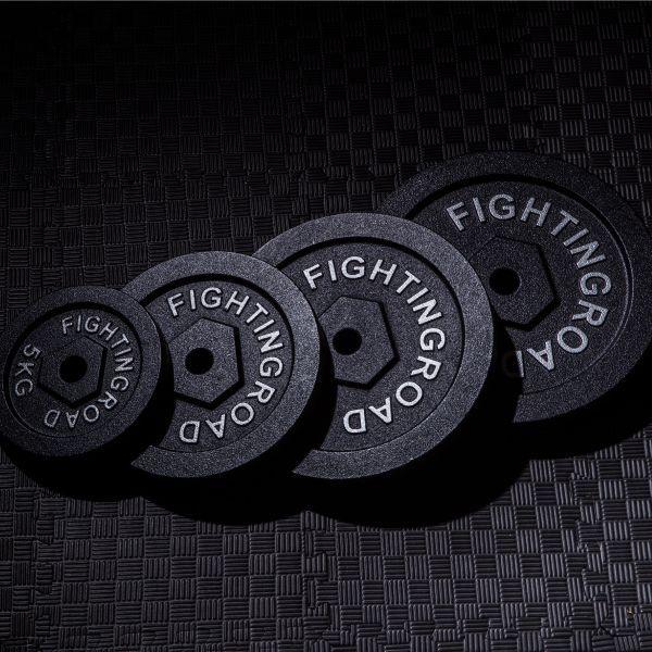 FIGHTINGROAD 重りプレート 5kg×4枚 ファイティングロード 5kg プレート 4枚 28mm 用 楽天市場