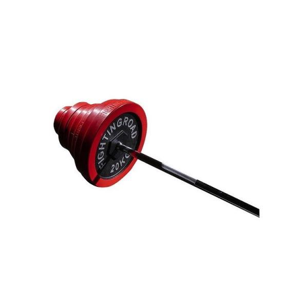 総重量100kg Φ50mm 3グリップラバープレート　計4枚SET ☆新品・送料無料☆バーベルプレート計100kgセット(25kg×4枚
